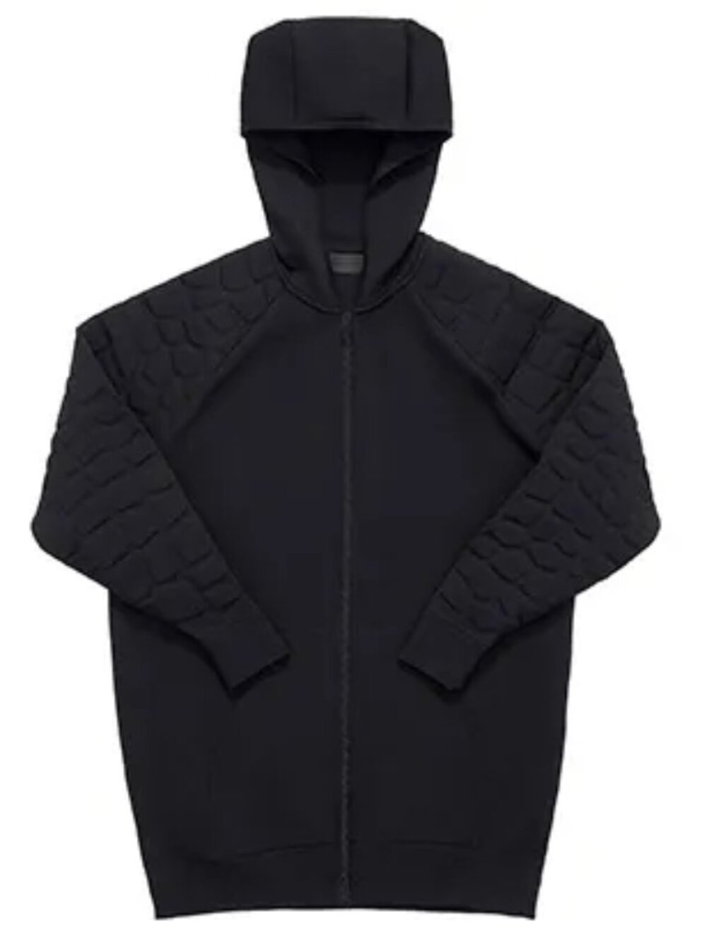 Alexander Wang x H&M Men's Textured Scuba Hoodie Jacket Steetwear Black S NWT